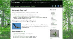 Desktop Screenshot of cazort.net